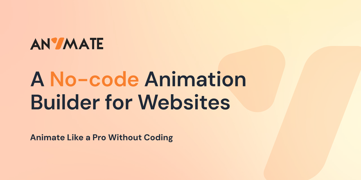 AI Website Animation Generator - No-Code Animation Builder | Anymate